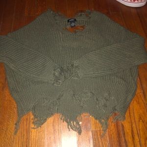 Army green sweater NEVER WORN